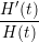   ′
H-(t)
H (t)