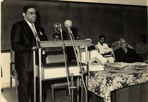Welcome address by Prof. Alladi Ramakrishnan during the Inauguration of the 11th Anniversary celebration on 23 December 1972  