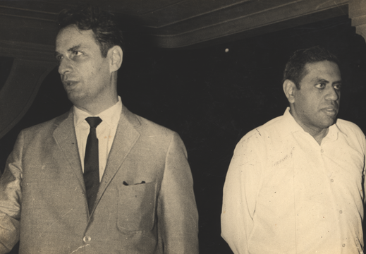 Prof. Alladi Ramakrishnan with the invited guest at Rajbhavan on 26 January 1965