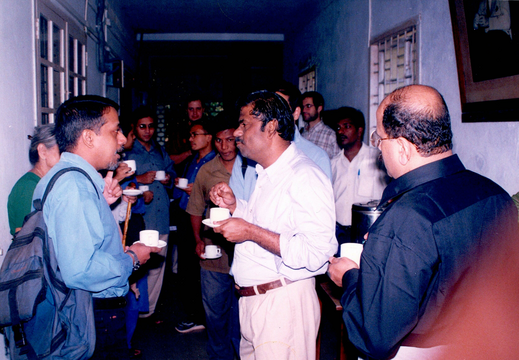 Refreshment during the conference in "Analytic Number Theory" on 3-5 January 2002