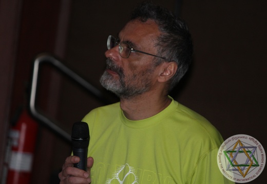 Speakers giving a talk during the Conference on "Frustrated Magnetism", held from10-12 April 2017