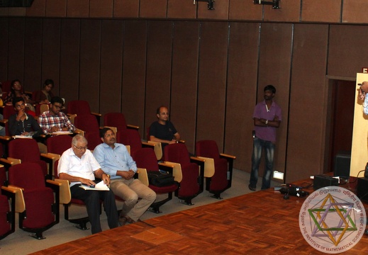 Dr. K. Ramesha, Director of CSIR-Central Electrochemical Research Institute, Karaikudi, giving a title on "Recent Developments and Challenges in High Energy Density Li-ion Batteries" during 'Excitement in Science" on 30th November 2019