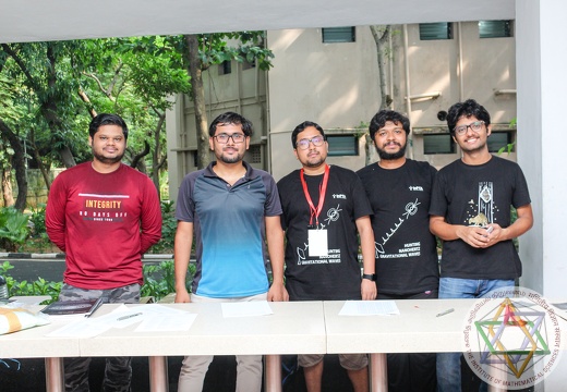 Registration process during Remembering Amal Kumar Raychaudhuri (AKR): A conference to celebrate the centenary year, 5-7 October, 2023