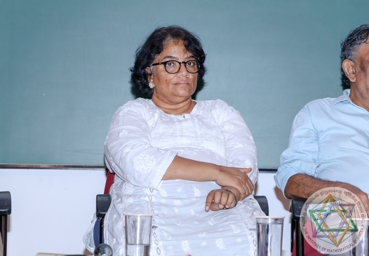 Prof. Madhurima (CUTN Thiruvarur) is speaking in the title "Scientific social responsibility" during the 'Science Communication' held from 24–25 September 2024
