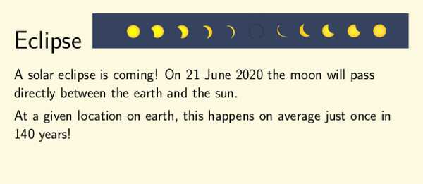 Eclipse Poster -- English
