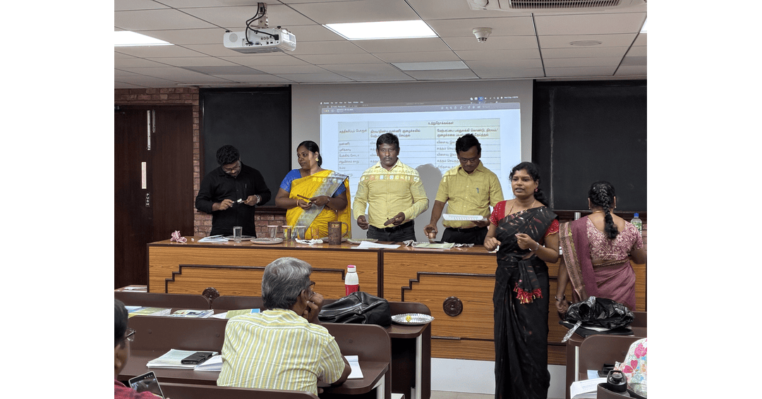 Vigyan Pratibha Teachers Workshop I (TN SCERT) 2025-2026