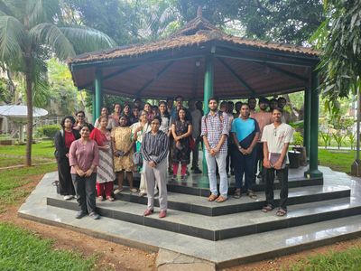 Participants at the International Women in Mathematics Day celebrations at IMSc. (Image: Pritesh Kumar)