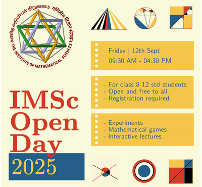 A day of fun and discovery at IMSc's Open Day