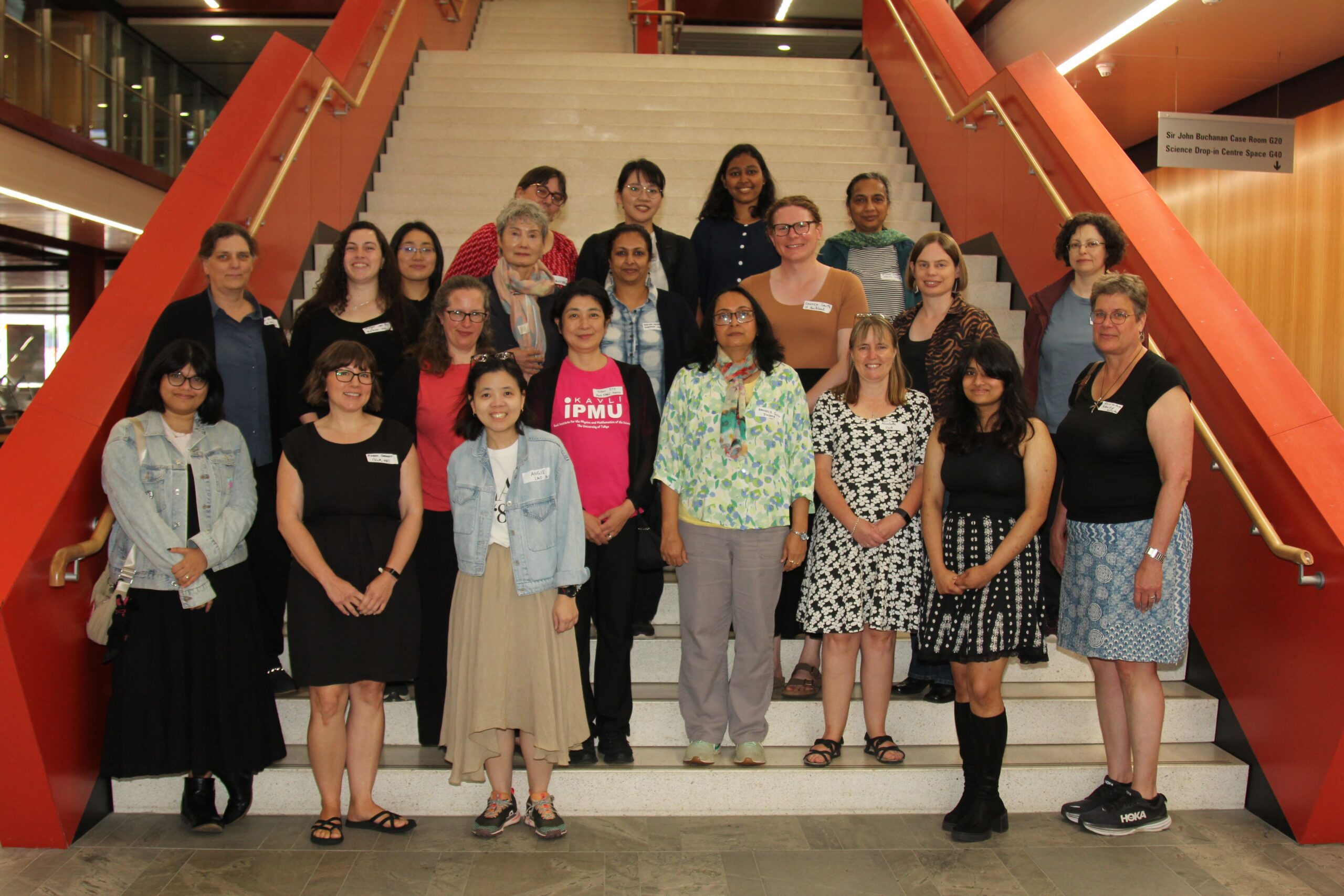Participants of the second workshop of the Asian Oceanian Women in Mathematics held at the University of Auckland from 6-9 December 2024. (Photo: AOWM)