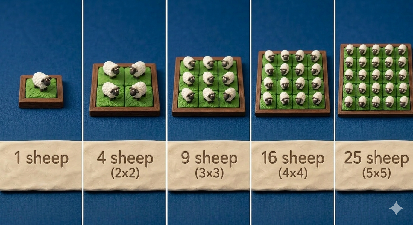 Sheep squares